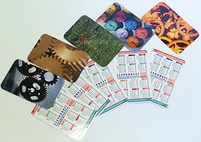 Печать карманных календарей, изготовление карманных календариков.