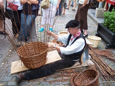 Плетение корзин. Техника плетения корзин.
