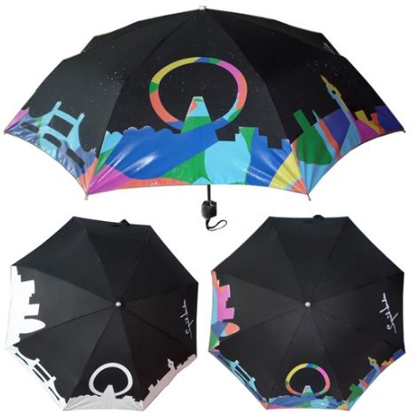 Зонты женские прозрачные. Устройство зонта хамелеона.