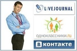 Реклама продукции и услуг в социальных сетях.